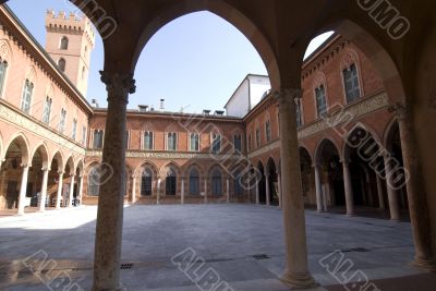 Cremona - Court of Trecchi Palace