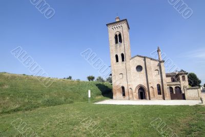Ancient church near Felonica