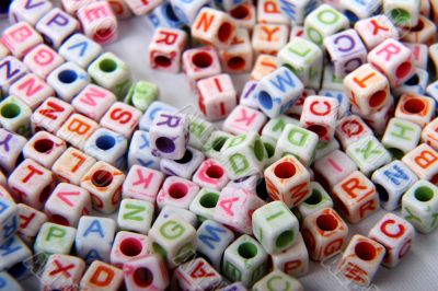 toy bricks with letters