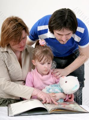 family read the book