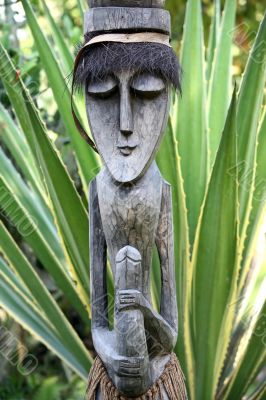 Wooden sculpture