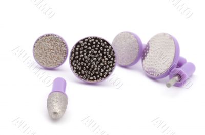 manicure set closeup