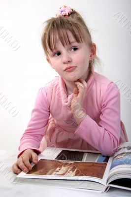 reading girl