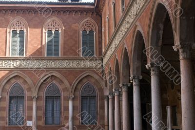 Cremona - Court of Trecchi Palace