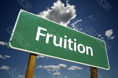 Fruition Road Sign