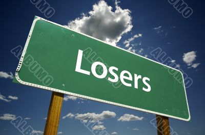 Losers Road Sign