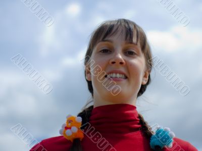 Smiling girl