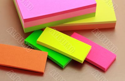 sticky notes