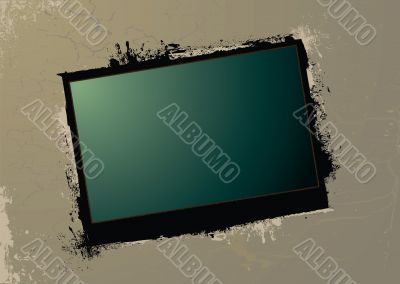 Picture frame grunge