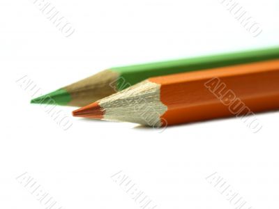 crayon and colors pencil