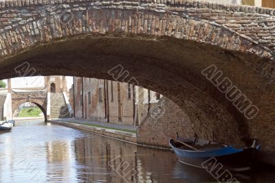 Comacchio - Bridges and boats