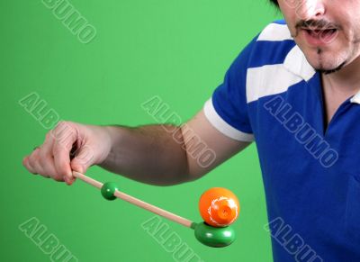 playing man