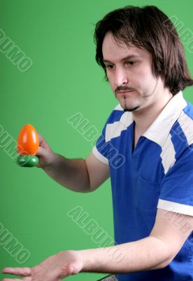 playing man
