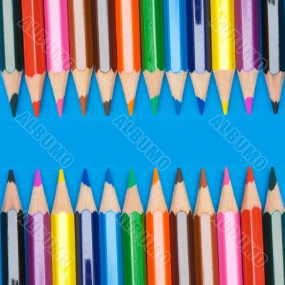 Pencils of many colors