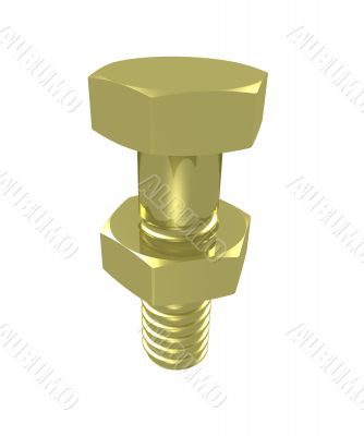 Gold screw