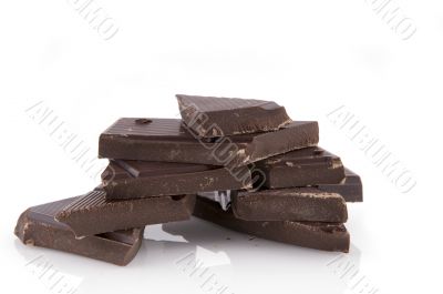 Stack of chocolate
