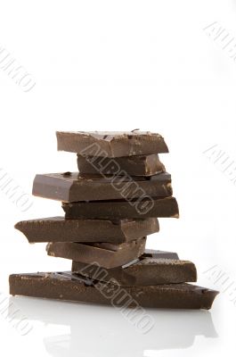 Pile of chocolate