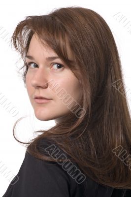 anxious woman