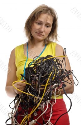 mess of wires