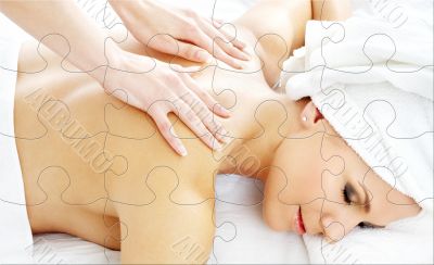 professional massage puzzle