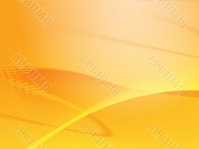 Wavy glowing colors