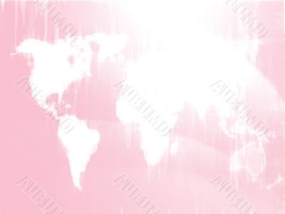 Map of the world illustration