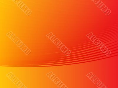 Wavy glowing colors