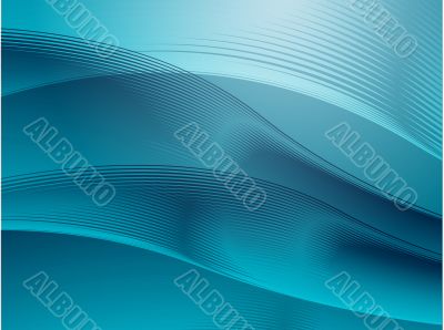 Wavy glowing colors