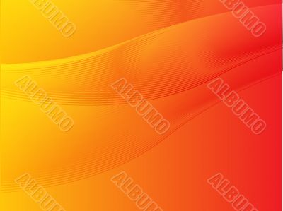 Wavy glowing colors