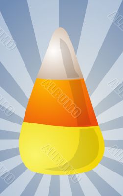 Candy corn illustration