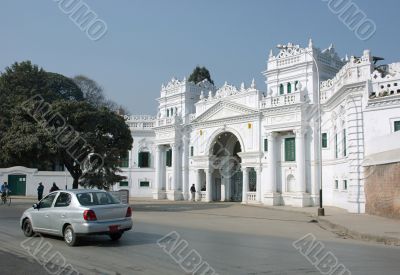 Palace of the last nepalese king in Kathmandu