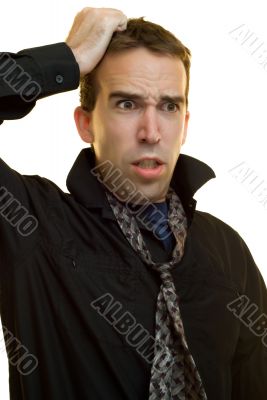 Stressed Businessman