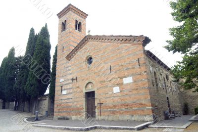 Romanesque church of Polenta