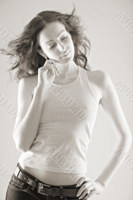 beautiful woman
