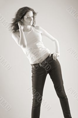trendy woman