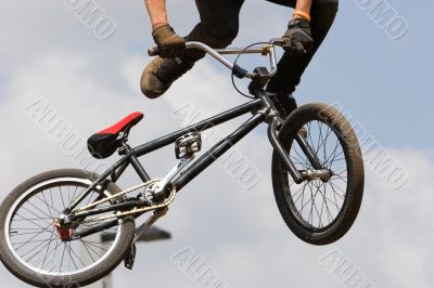 BMX biker Airborne