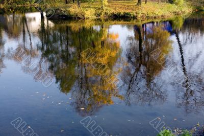 Autumn lake