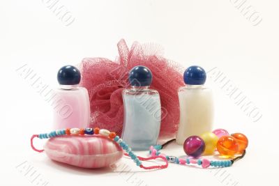 Accessoires for shower with wisp
