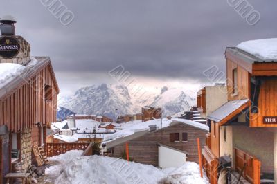 Ski vacation in Alpes