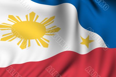 Rendered Philippine Flag