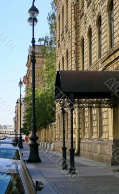 Street of an ancient city