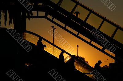 Sunset stairs