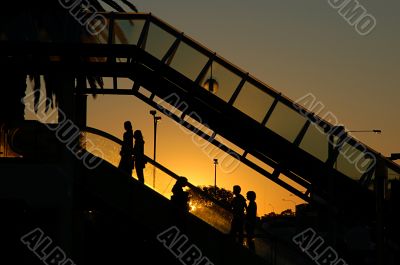 Sunset stairs