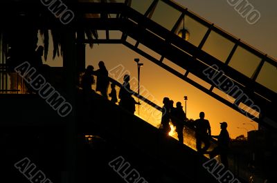 Sunset stairs