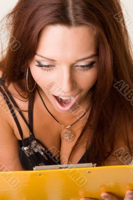 surprised woman