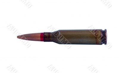 Cartridge from Kalashnikov`s automatic machine