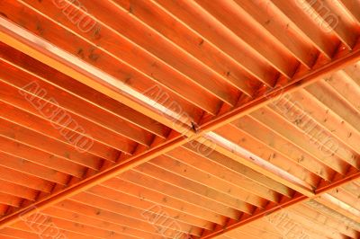 Wooden roof