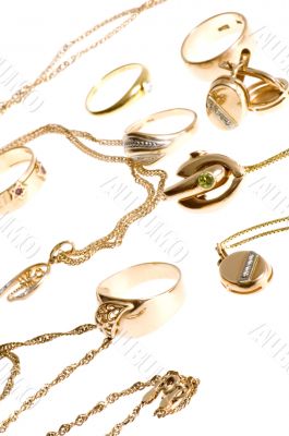 valuable on white macro