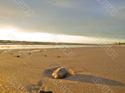 Stone on the sea