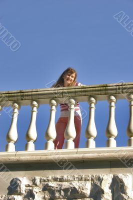 Girl a top